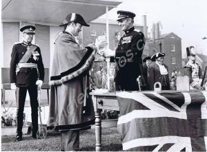 Freedom of the Town Parade. Brigadier A.R.A. Areng