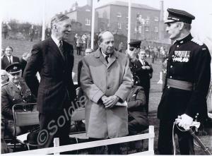 Freedom of the Town Parade. Colonel J. P. Carne V.