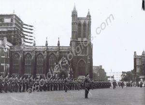 Freedom of the City Parade, College Green. Lieuten