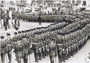 Freedom of the City Parade. 1st Battalion, The Glo