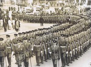 Freedom of the City Parade.  1st Battalion, The Gl