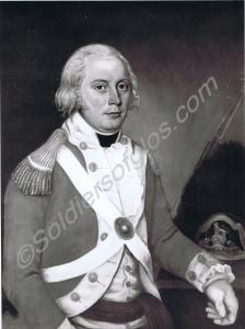 Photograph of a painting of Captain Robert Stewart
