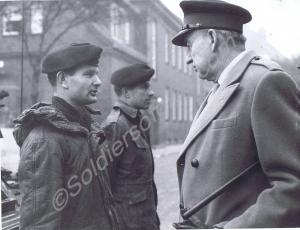General Sir Desmond Fitzpatrick, C-in-C, British A