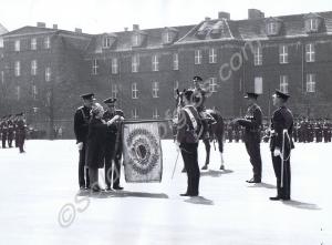 Inspection of Guard of Honour by HRH Princess Alic