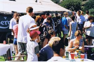 Family day in camp. Royal Gloucestershire, Berkshi