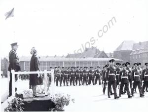 HRH Princess Alice, Duchess of Gloucester taking t