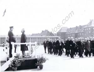 HRH Princess Alice, Duchess of Gloucester taking t
