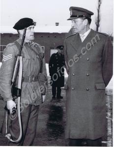 General Harrington, Colonel-Commandant of the Prin