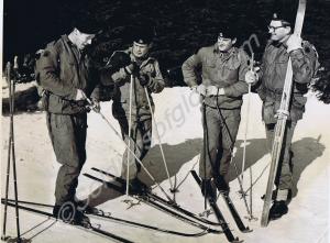 Training for the Swiss Army Mountain Ski Tour. Pri