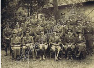 Group of officers from various units. Includes Cap