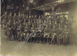 Group of officers from various units. Includes Cap