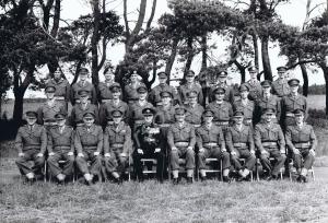 Officers of the Gloucestershire Regiment. Norfolk.
