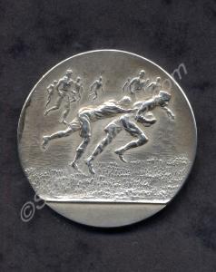 Army Rugby Cup Winner's Silver Medallion 1937-1938
