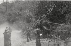 Temporary burial site for British soldiers.  10th