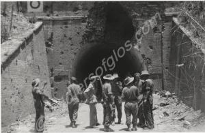 Mayu Tunnels, after the battle. 10th Battalion, Th