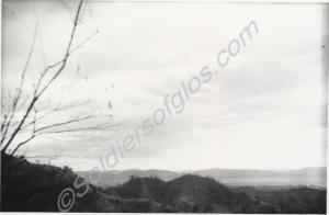 Hambone Hill at sunset - 'The Bloodiest Battle of