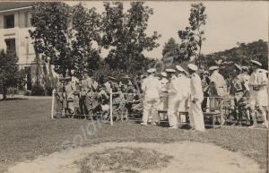 V.I.P.s at the Japanese Surrender Ceremony. Burma