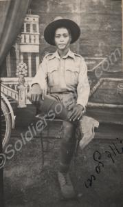 Orderly Saw Martinu (Karen R.C.) Burma. c.1945.