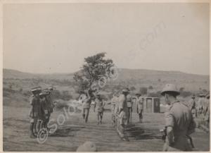 Lord Louis Mountbatten inspecting 10th Battalion,