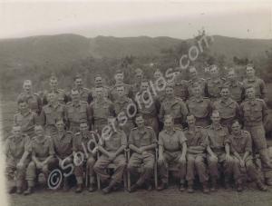 Officers.  10th Battalion, The Gloucestershire Reg
