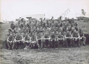 Company in camp. 10th Battalion, The Gloucestershi