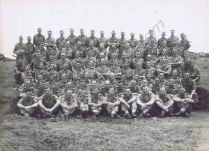 Two companies in camp. 10th Battalion, The Glouces