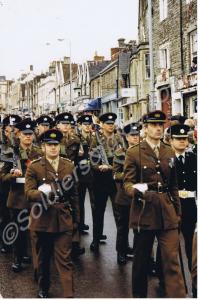 Freedom Parade. Gloucestershire Regiment. Chipping