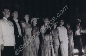ENSA Concert Party. India or Burma. 1944-1945.