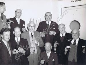 Veteran soldiers. c. 1955-1960.