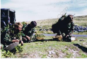 Exercise on the Yorkshire Moors. Gloucestershire R