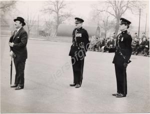 Back Badge Day Parade. Inspection by the Mayor of