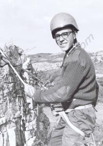 Abseiling. Junior Private Savai. Gloucestershire R