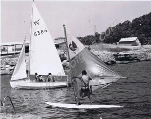 Windsurfing. Gloucestershire Regiment. Cyprus. 198