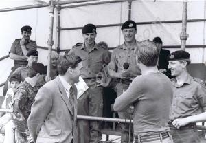 Open Day.  Lieutenant-Colonel M.S. Vine and other
