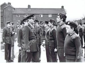 Lieutenant-Colonel P.R. Rostron, 1st Battalion The