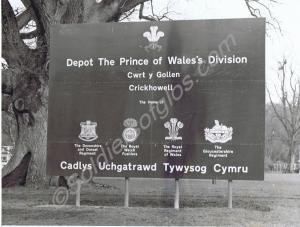 Entrance to the Depot of the Prince of Wales's Div