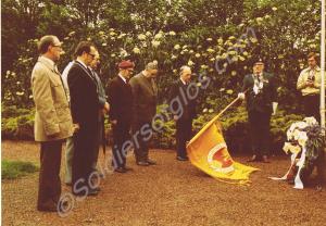 Regimental Association Branch wreath laying ceremo