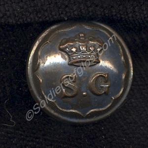 Button worn by the Royal South Gloucestershire Mil