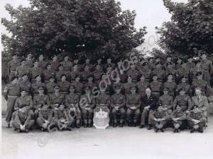 Depot Staff.  Gloucestershire Regiment. 1953.
