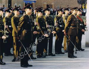 The Last Parade. General Salute. 2nd Lieutenant M.