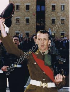 The Last Parade. Three Cheers. Colour Sergeant G.P