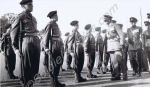 General's inspection of the Guard.  1st Battalion,