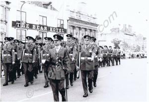 Freedom of Devizes March Past. 1st Battalion, Wess