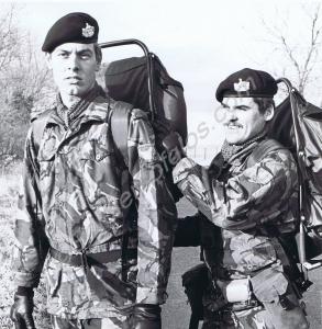 Warrant Officer Wells and Corporal Thompson. Exerc
