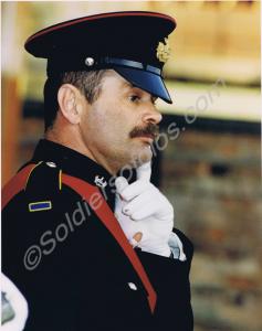 The Last Parade.  Regimental Sergeant-Major Ivor W