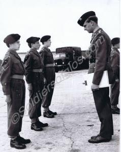 Drill and turn-out competion. Lieutenant M.G. Smit
