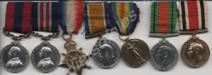 Group of seven medals; Distinguished Conduct Medal