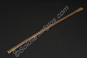 Steel scabbard.