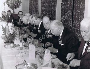 Brigadier P.C.S. Heidenstam at an Old Comrades Aso