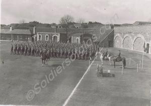 Back Badge Day parade.  2nd Battalion, The Glouces